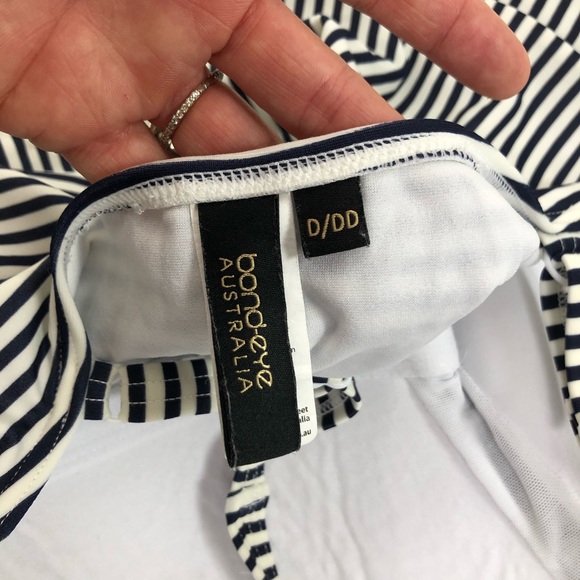 Bond Eye Australia pinstripe one piece swimsuit 12 - Picture 6 of 7